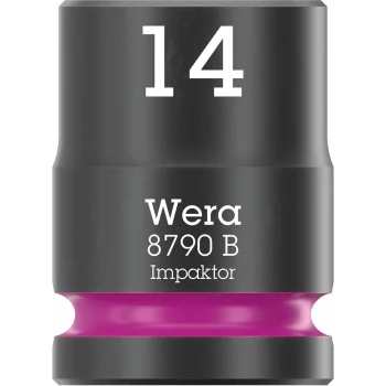 Wera 8790 B Impaktor Lokma, 3/8 Soketli, 14 x 30 mm