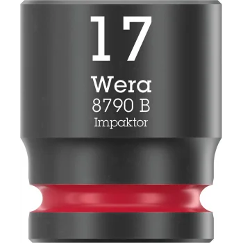 Wera 8790 B Impaktor Lokma, 3/8 Soketli, 17 x 30 mm