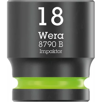 Wera 8790 B Impaktor Lokma, 3/8 Soketli, 18 x 30 mm