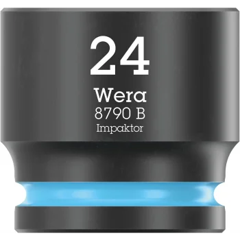 Wera 8790 B Impaktor Lokma, 3/8 Soketli, 24 x 32 mm