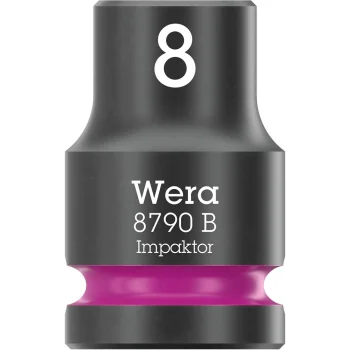 Wera 8790 B Impaktor Lokma, 3/8 Soketli, 8 x 30 mm