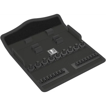 Wera 9473 Kumaş Çanta, 8004 B Zyklop Metal 3/8 için, boş, 240 x 32 x 91 mm
