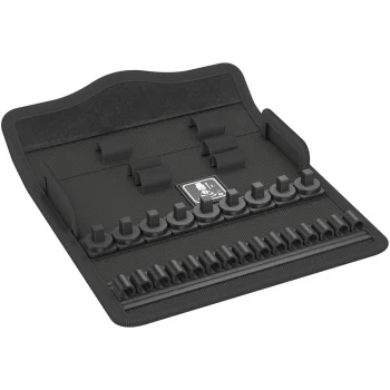 Wera 9496 Zyklop Metal Push 1/4 Kumaş Kılıf, boş, 180 x 70 x 25 mm