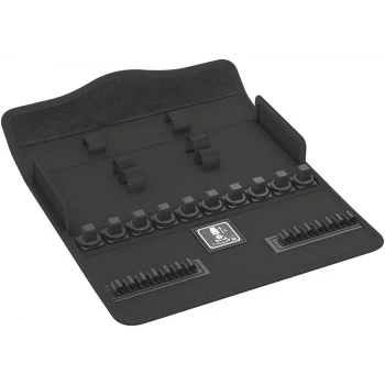 Wera 9497 Zyklop Metal Push 1/2 Kumaş Kılıf, boş, 302 x 120 x 40 mm
