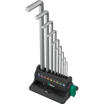Wera 950/9 Hex-Plus 8 Allen Anahtar Set, metrik, Krom Kaplama
