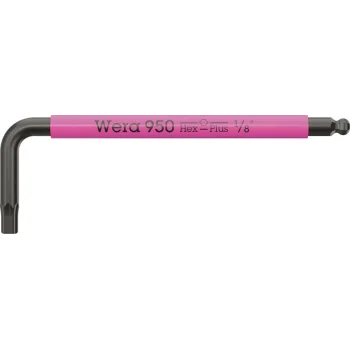 Wera 950 SPKS Renkli, Emperyal, BlackLaser, 1/8 x 63 mm