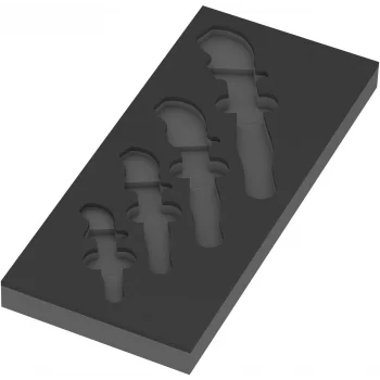 Wera 9834 Özel Kesim Sünger 6004 Joker VDE Set 1, boş, 172 x 30 x 392 mm