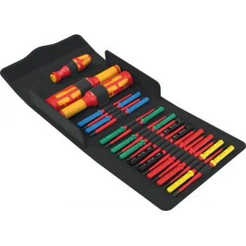 Wera Kraftform Kompakt VDE Safe-Torque Speed Kontrol Kabini Set 1