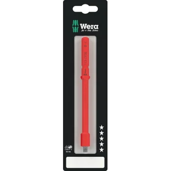 Wera Kraftform Kompakt A VDE 712 i SB Adaptör bıçak, izole, 1/4 lokmalar için, 1/4 x 154 mm