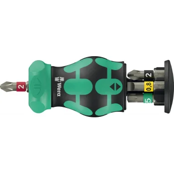 Wera Kraftform Kompakt Stubby/Topaç Bits Hazneli RA 2