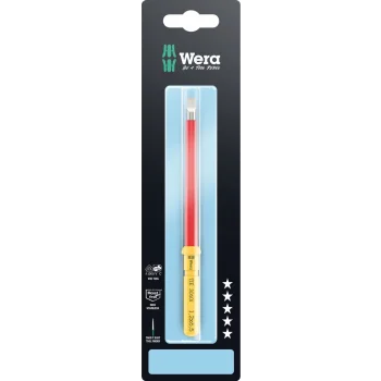 Wera Kraftform Kompakt VDE 3060 i Take it Easy SB, Paslanmaz, 1.2 x 6.5 x 157 mm