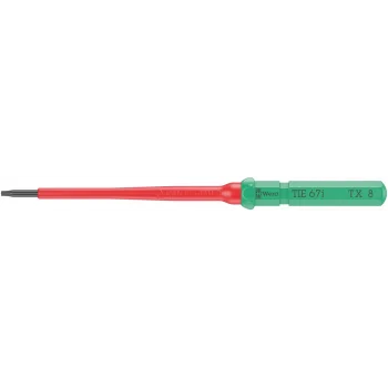 Wera Kraftform Kompakt VDE 67 i TORX® Take it Easy, TX 8 x 157 mm