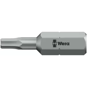 Wera 840/1 Z Hex-Plus Alyan 3x25mm Bits 05056315001