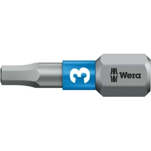 Wera 840/1 BTZ Hex-Plus Alyan 3x25mm Bits 05056683001