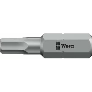 Wera 840/1 Z Hex-Plus Alyan 1/16x25mm Bits 05135070001