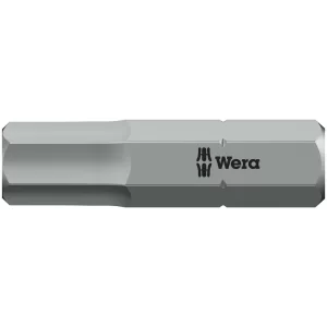 Wera 840/1 Z Hex-Plus Alyan 3/16x25mm Bits 05135075001