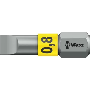 Wera 800/1 BTZ 0,8x5,5x25mm Düz Bits 05056064001