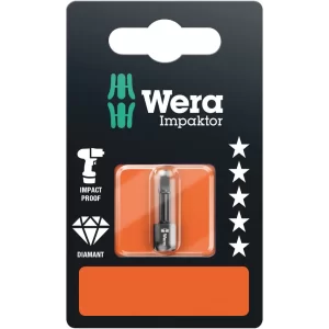 Wera 868/1 Kare Square impaktor DC 2x25mm Bits SB 05073931001
