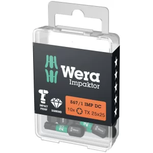 Wera 867/1 impaktor DC Tx 15x25mm Bits 05057623001