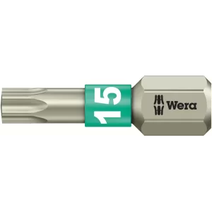 Wera 3867/1 Paslanmaz TS Tx 15x25mm Bits 05071033001