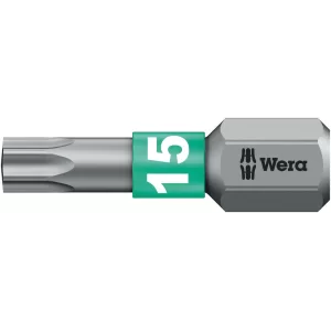 Wera 867/1 BTZ Tx 15x25mm Bits 05066122001