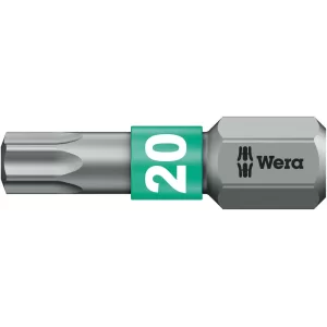 Wera 867/1 BTZ Tx 20x25mm Bits 05066124001
