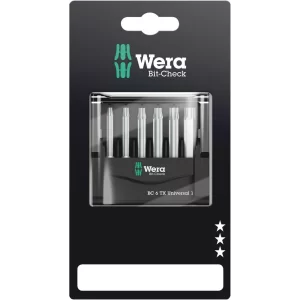 Wera Bit-Check 6 TX Universal Bits Seti 1 SB 05073637001