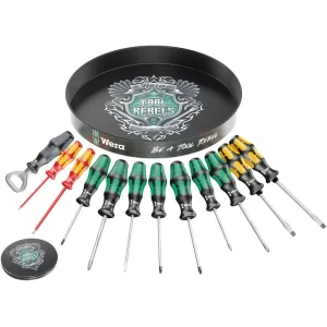 Wera TRE-16 Tool Rebel A round of screwdrivers