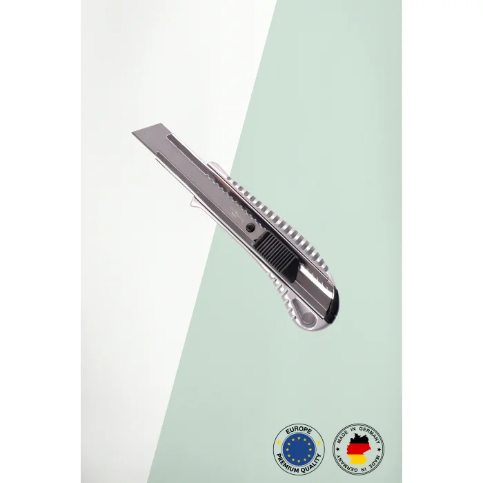 Alveta Metal Küçük Gri Maket Bıçağı Endüstriyel Model SX96