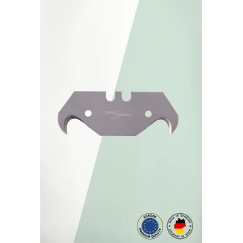 Lutz Blades Kancalı 10 Adet Maket Bıçağı Yedeği
