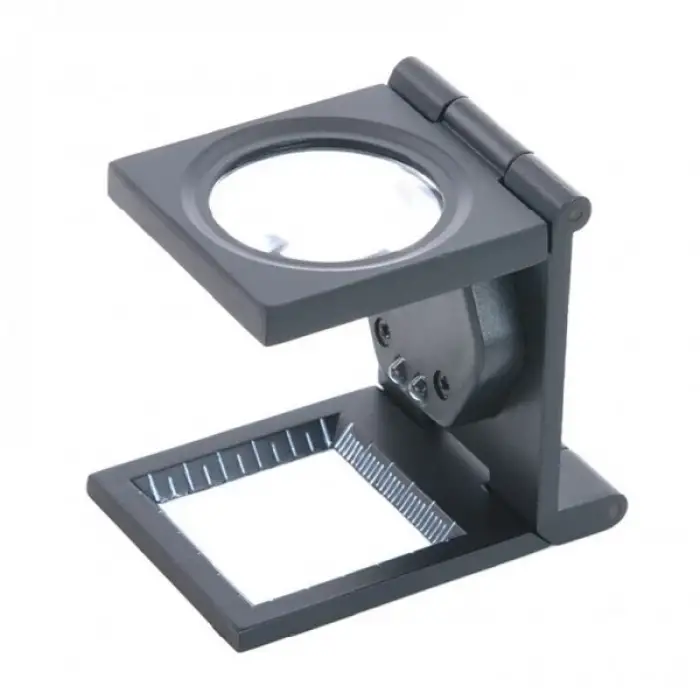 Nikula25x25 Mm Full çelik Kaplı Katlamalı Büyüteç Th9005b