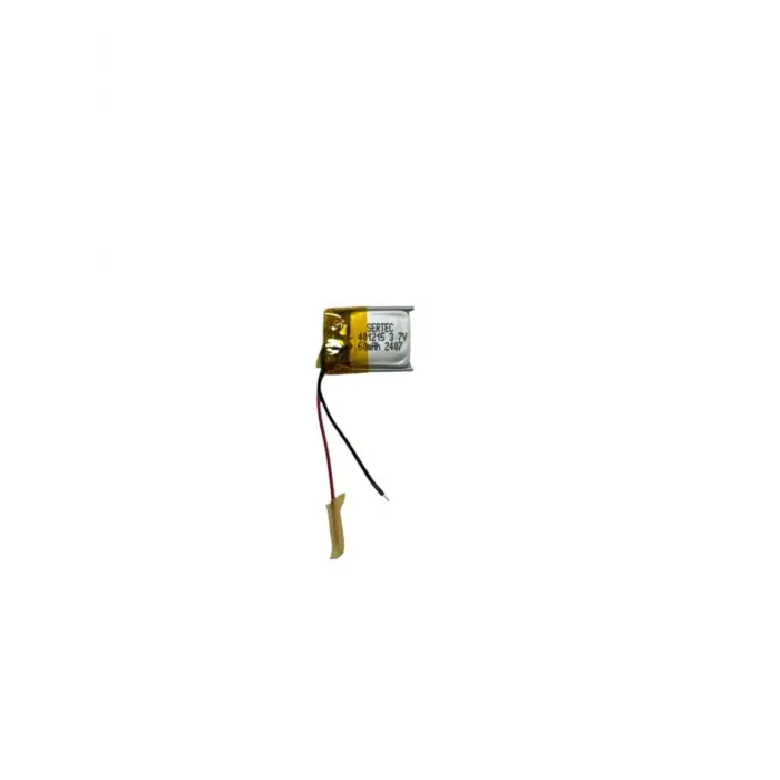 401215 3.7V 40 MAh Li-Polymer Pil (Devreli/1.5A)