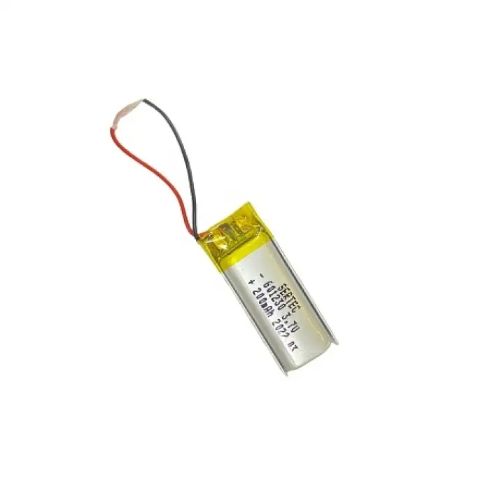601230 3.7V 200 MAh Li-Polymer Pil (Devreli/1.5A)