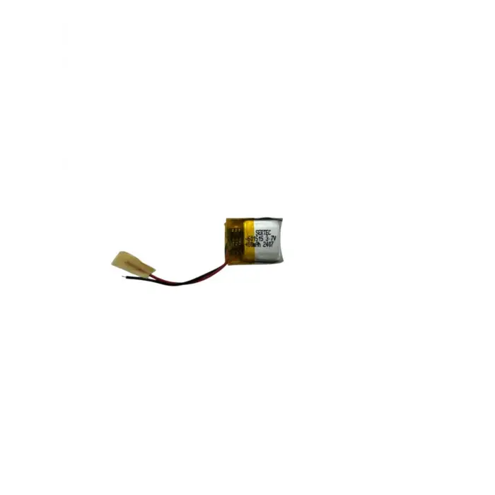 601515 3.7V 80mAh Li-Polymer Pil (Devreli/1.5A)