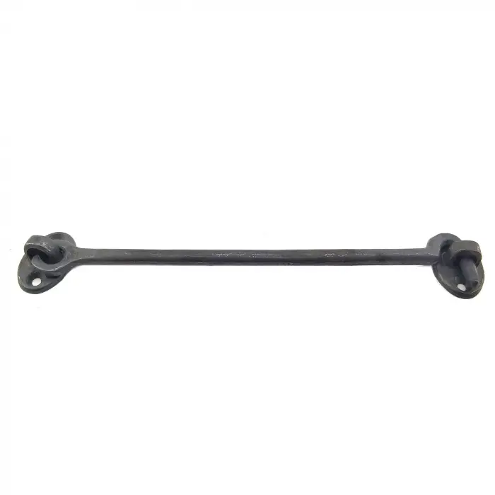 Antika Tarz Dekoratif Pirinç Çengeli - 20cm, Oksit
