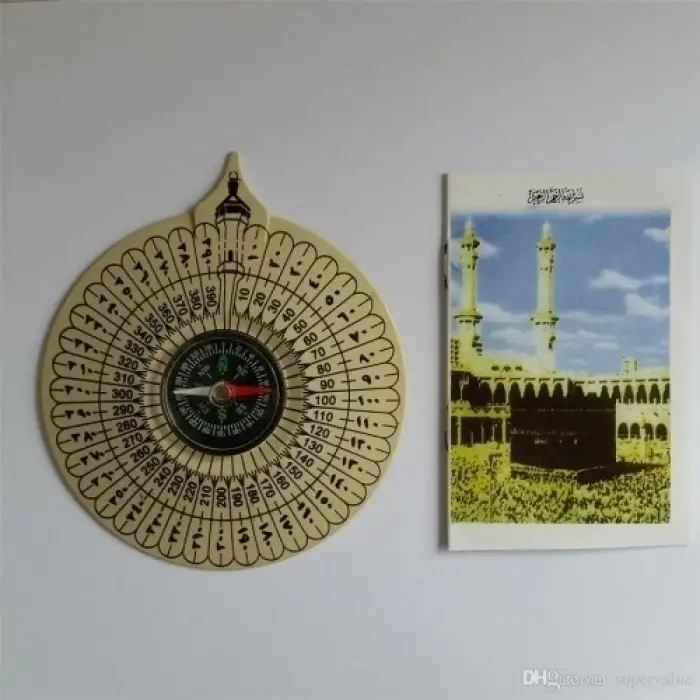 NikulaCüzdan Şeklinde Kıble Tayini İçin Pusula
