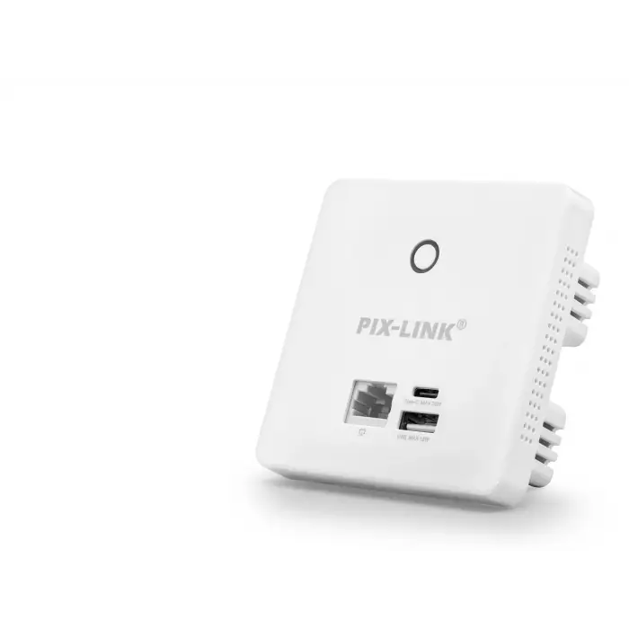 Duvar Tipi Wifi Access Point Poe Destekli 300 Mbps - Beyaz LV-CAP08