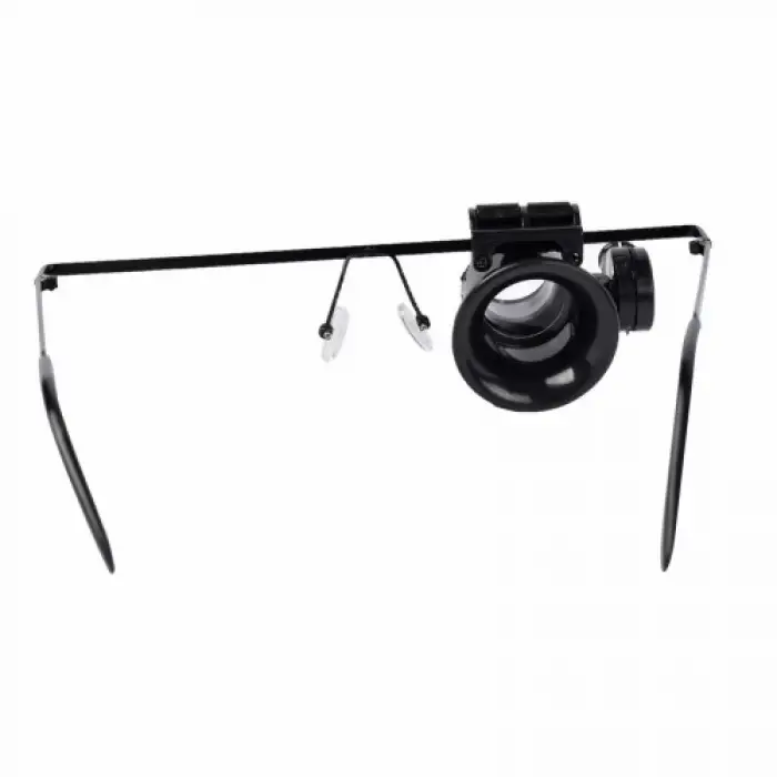 NikulaGözlük Model 20x16mm Optik Lens Led ışık Monoküler Büyüteç