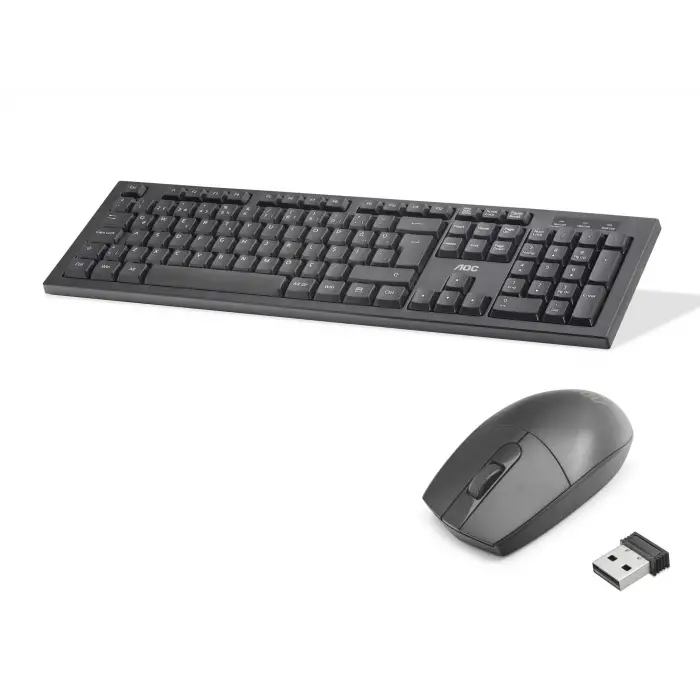 Kablosuz Klavye Ve Mouse Seti Usb - Siyah KM210B/38