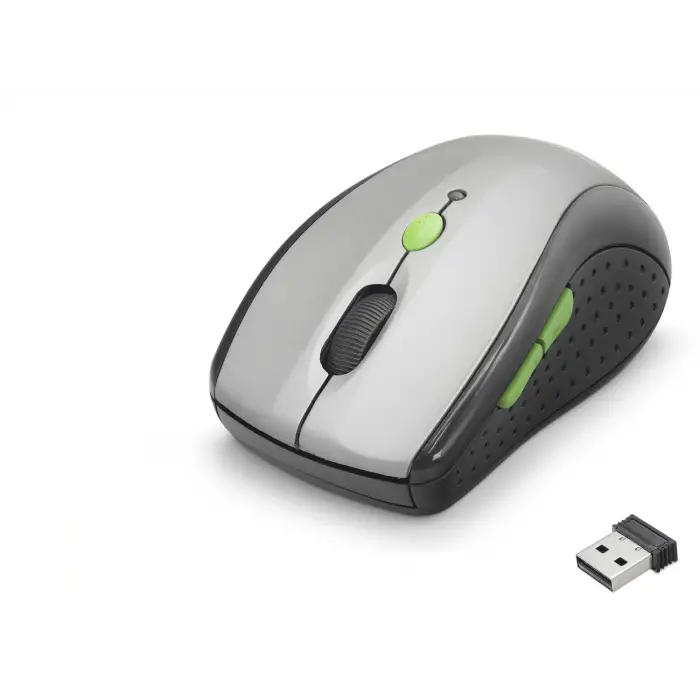 Kablosuz Mouse 800/1600 Dpi - Gri Siyah HDX3405G