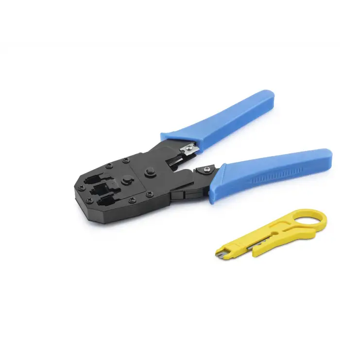 RJ45 8P8C Network Sıkma Pensesi Mavi TK615