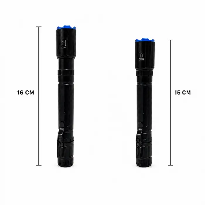 TG LED Özel Pilli El Feneri WT-709