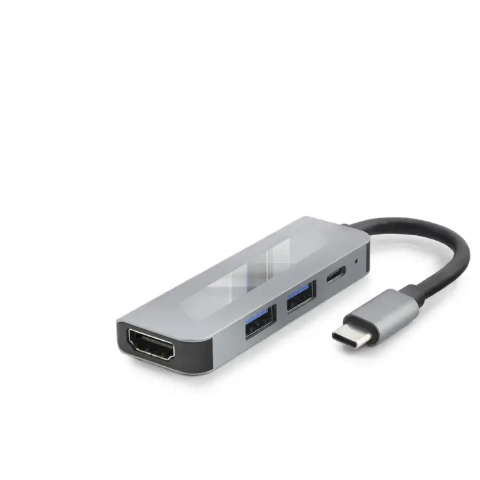 Type-C Combo Hub Hdmi 4K Usb 3.0 Pd 4 Port Gri HDX7840