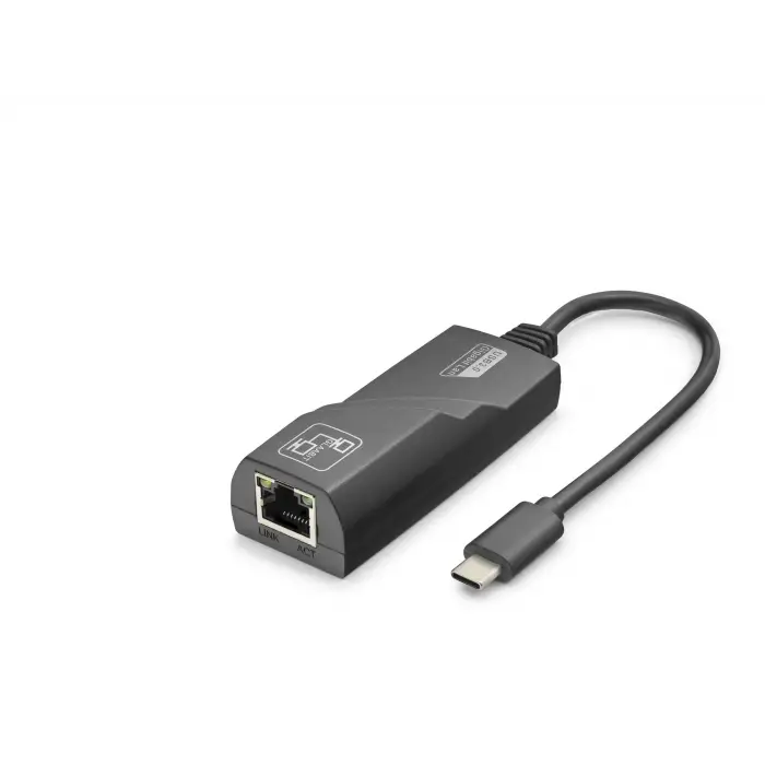 Type C Usb 3.0 Ethernet Adaptör Gigabit Siyah HDX7868