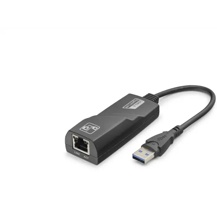 Usb 3.0 Ethernet Adaptör Gigabit Siyah HDX7867