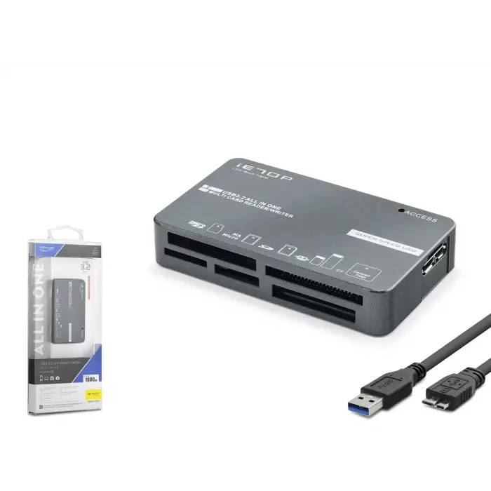 Usb 3.2 Gen1 All İn One Kart Okuyucu Cf Sd Microsd Ms Xd 5 Gbps C308
