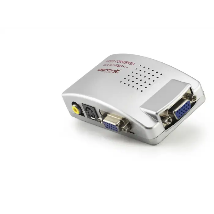 Vga To Av Görüntü Dönüştürücü Gri APX895