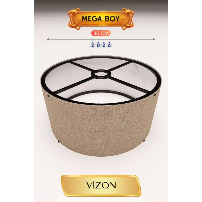 Vizon Lambader Başlığı 35 CM Mega Boy