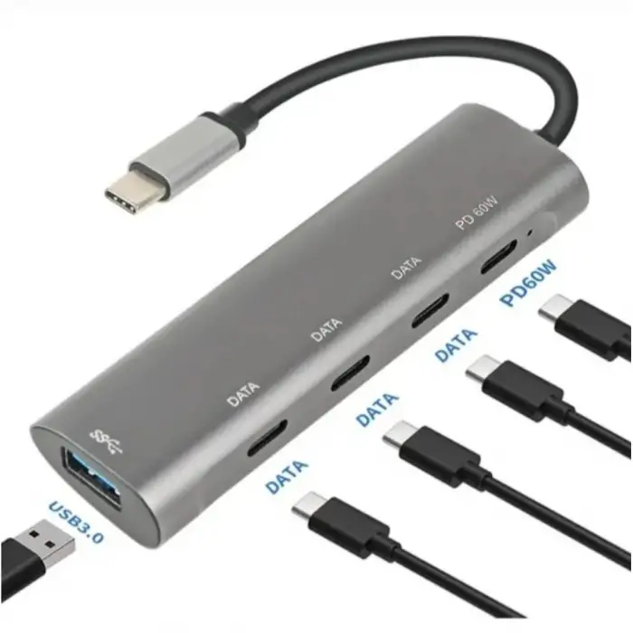 ZR268 Type-C 5 İn 1 Pd Hub