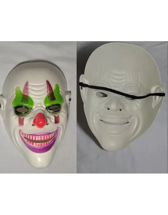 Delirten Gülüş Psikopat Palyaço Temalı Joker Maskesi
